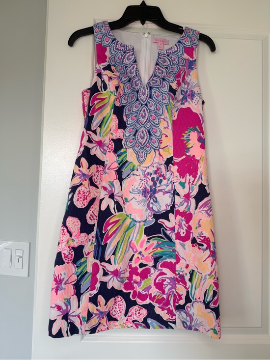 Lilly Pulitzer Dresses & Skirts - Lilly Pulitzer Fallon Shift Dress, Sz 0, 100% Cotton
